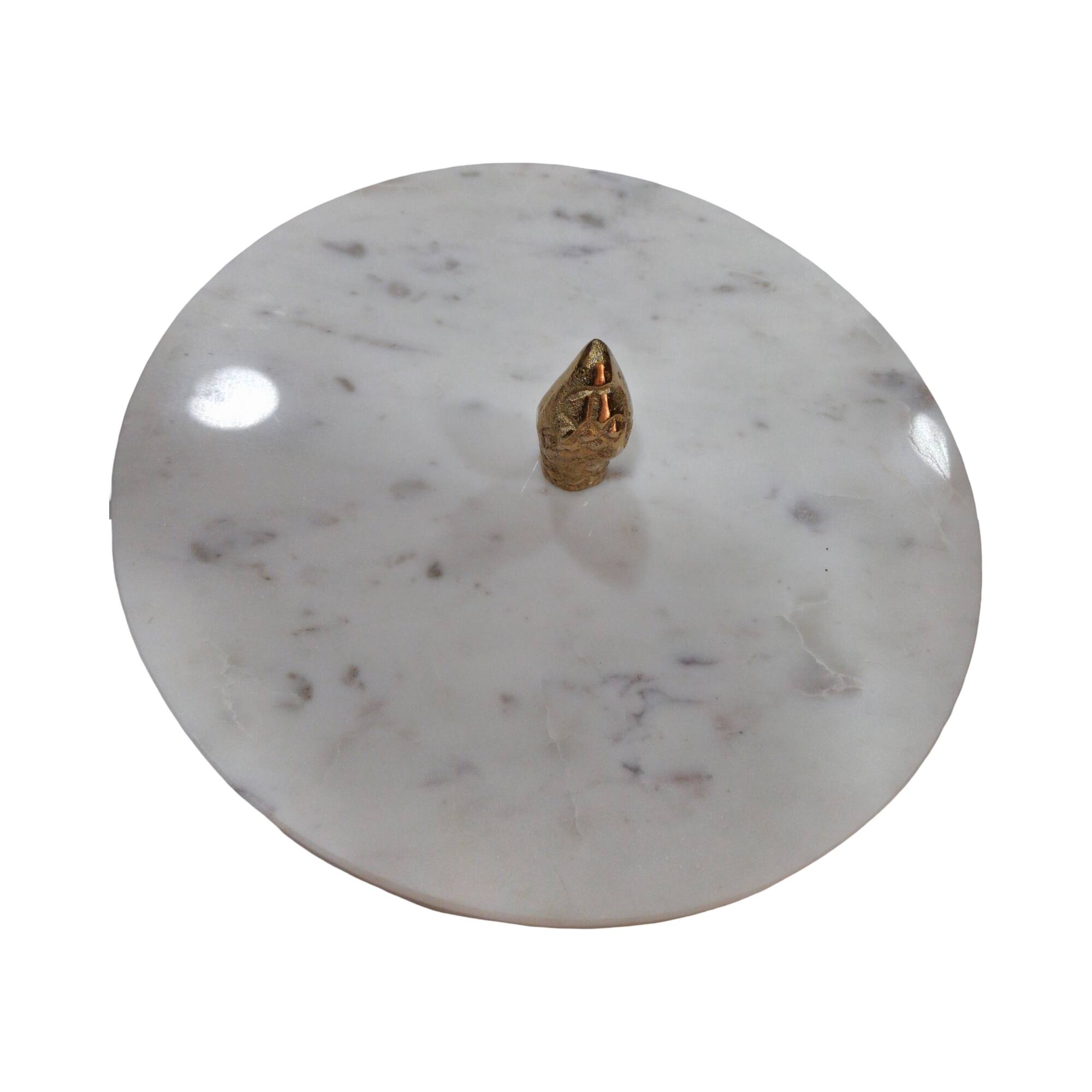 24" Marble Accent Table by Ashland®